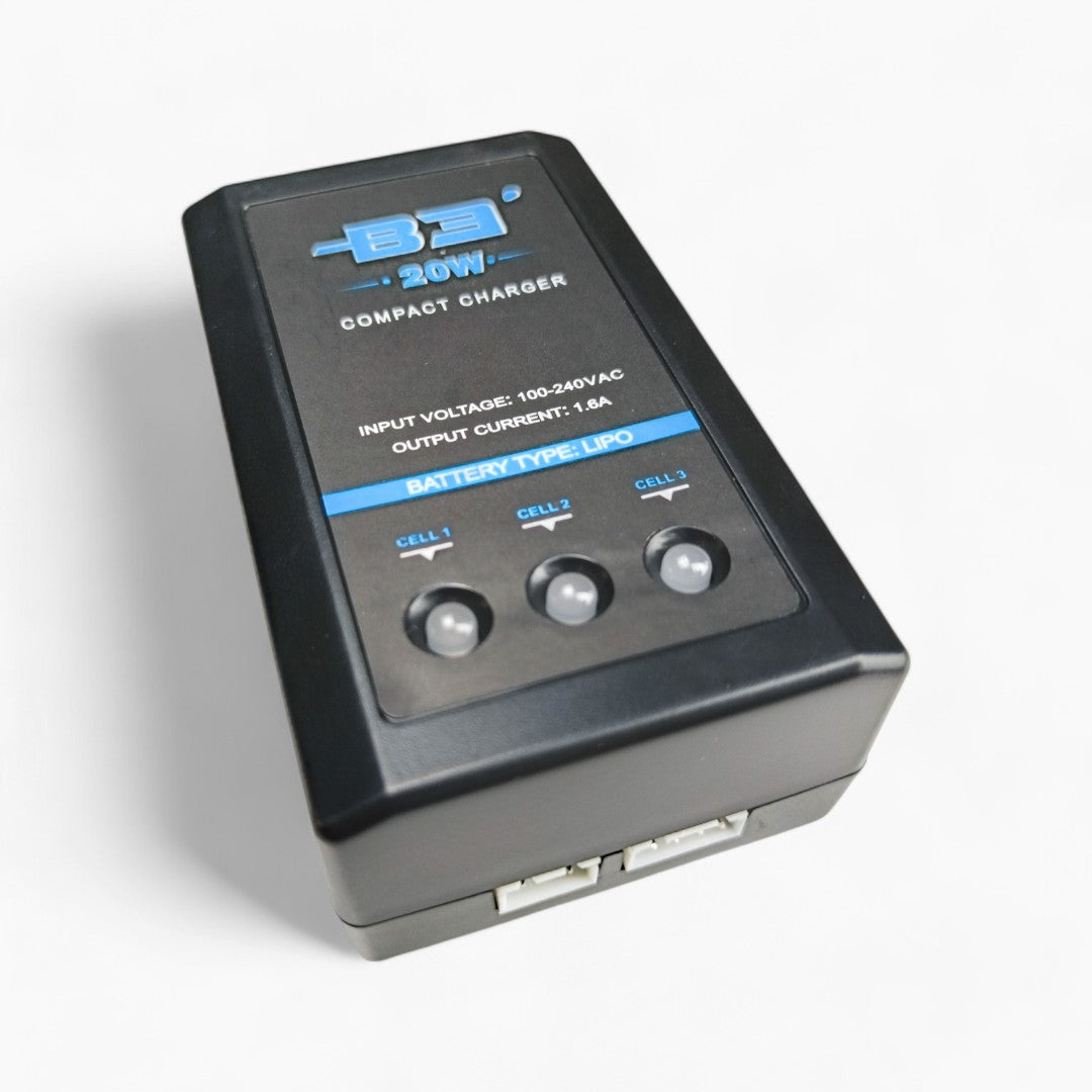 IMAX B3 20W Compact Balance Charger for 2S 3S LiPo Batteries RC Cars