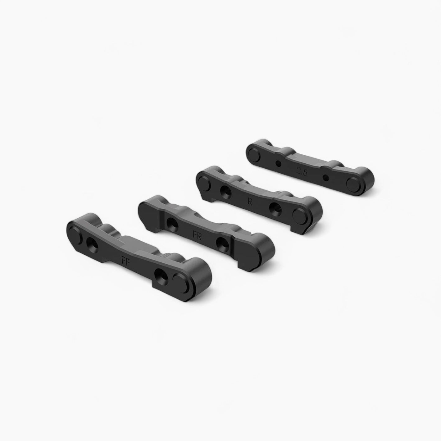 Front & Rear Suspension Arm Set Spare Part for RLAARLO ROG1, X12S, XTS-P12 - R16015