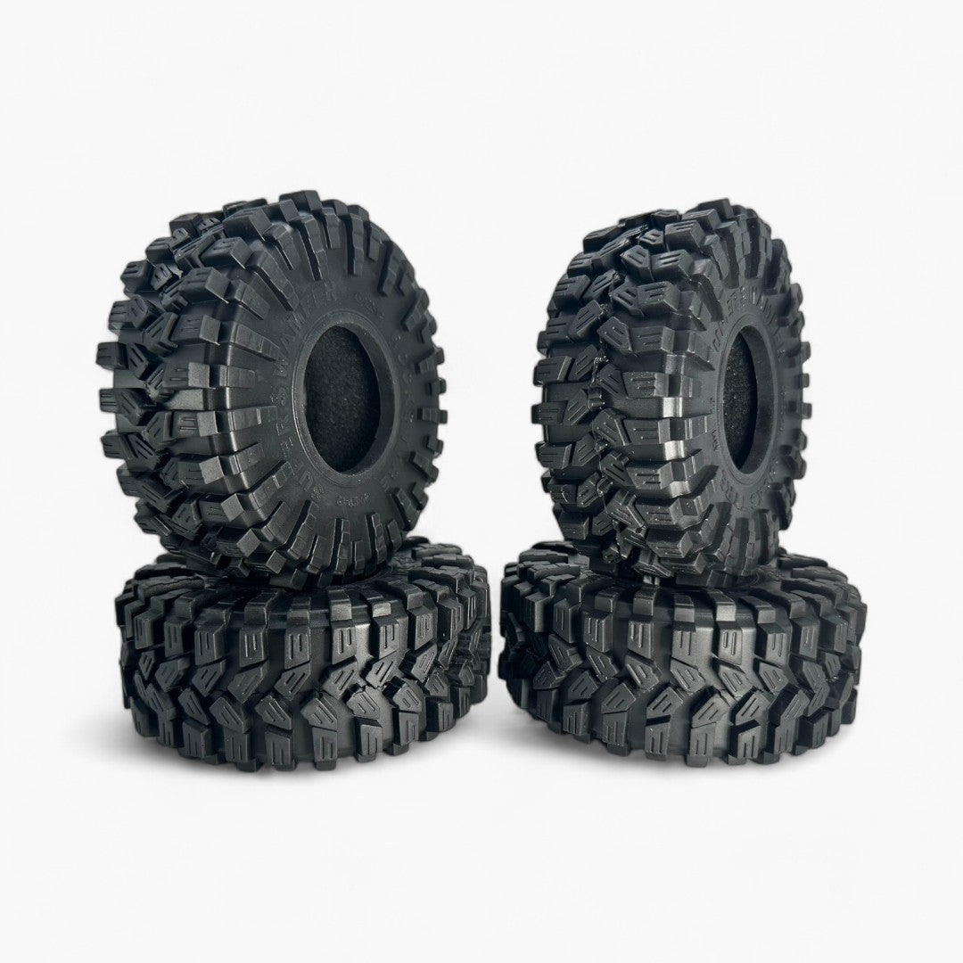 1.9 Inch Rubber Tires 120mm for 1/10 Scale