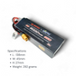 Angry Snail 3S 5000 mAh 35C LiPo Battery