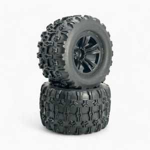 Rubber Tyres (2pcs) Spare Part for MJX 10208 - 1015A