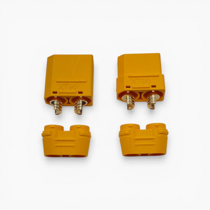 Amass XT90H Connector 4.5mm Male Female Gold Plated Bullet Banana Plug for RC UAV Drone Lipo Battery Durable Metal RC Boat Parts