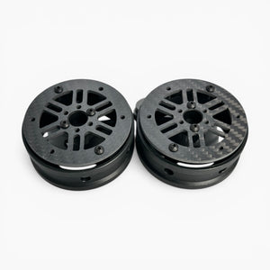 2.2 inch Metal/Carbon Fiber Rims for 1/10 Scale