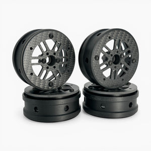 2.2 inch Metal/Carbon Fiber Rims for 1/10 Scale