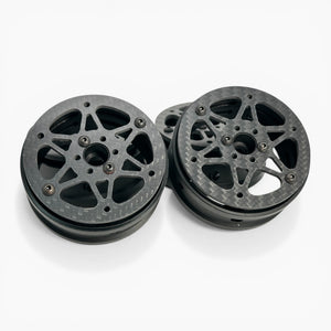 2.2 inch Metal/Carbon Fiber Rims for 1/10 Scale
