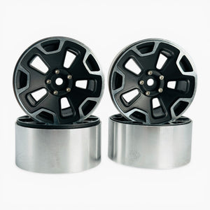2.2 inch Metal/Carbon Fiber Rims for 1/10 Scale