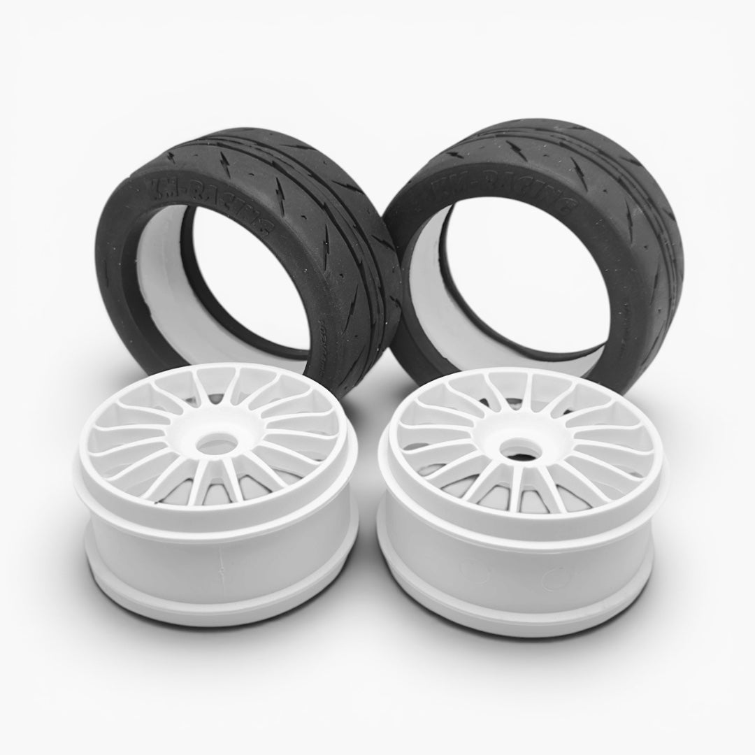 Tire Set Upgrade for Traction Hobby Porsche - E8435