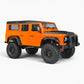 AUSTAR HOBBY Y-8802 1/10 scale 4WD Land Rover Defender D110 climbing vehicle - Orange