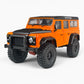 AUSTAR HOBBY Y-8802 1/10 scale 4WD Land Rover Defender D110 climbing vehicle - Orange