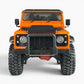 AUSTAR HOBBY Y-8802 1/10 scale 4WD Land Rover Defender D110 climbing vehicle - Orange