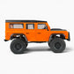 AUSTAR HOBBY Y-8802 1/10 scale 4WD Land Rover Defender D110 climbing vehicle - Orange