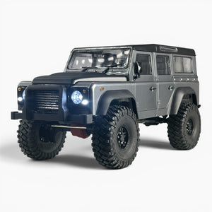 AUSTAR HOBBY Y-8802 1/10 scale 4WD Land Rover Defender D110 climbing vehicle - Grey