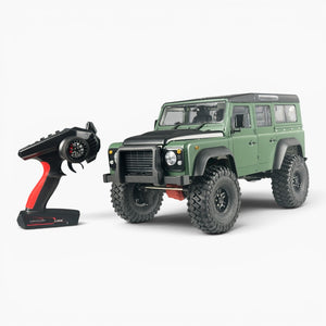 AUSTAR HOBBY Y-8802 1/10 scale 4WD Land Rover Defender D110 climbing vehicle - Green