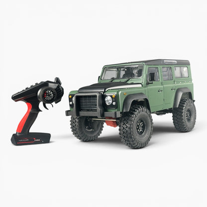 AUSTAR HOBBY Y-8802 1/10 scale 4WD Land Rover Defender D110 climbing vehicle - Green