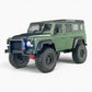AUSTAR HOBBY Y-8802 1/10 scale 4WD Land Rover Defender D110 climbing vehicle - Green