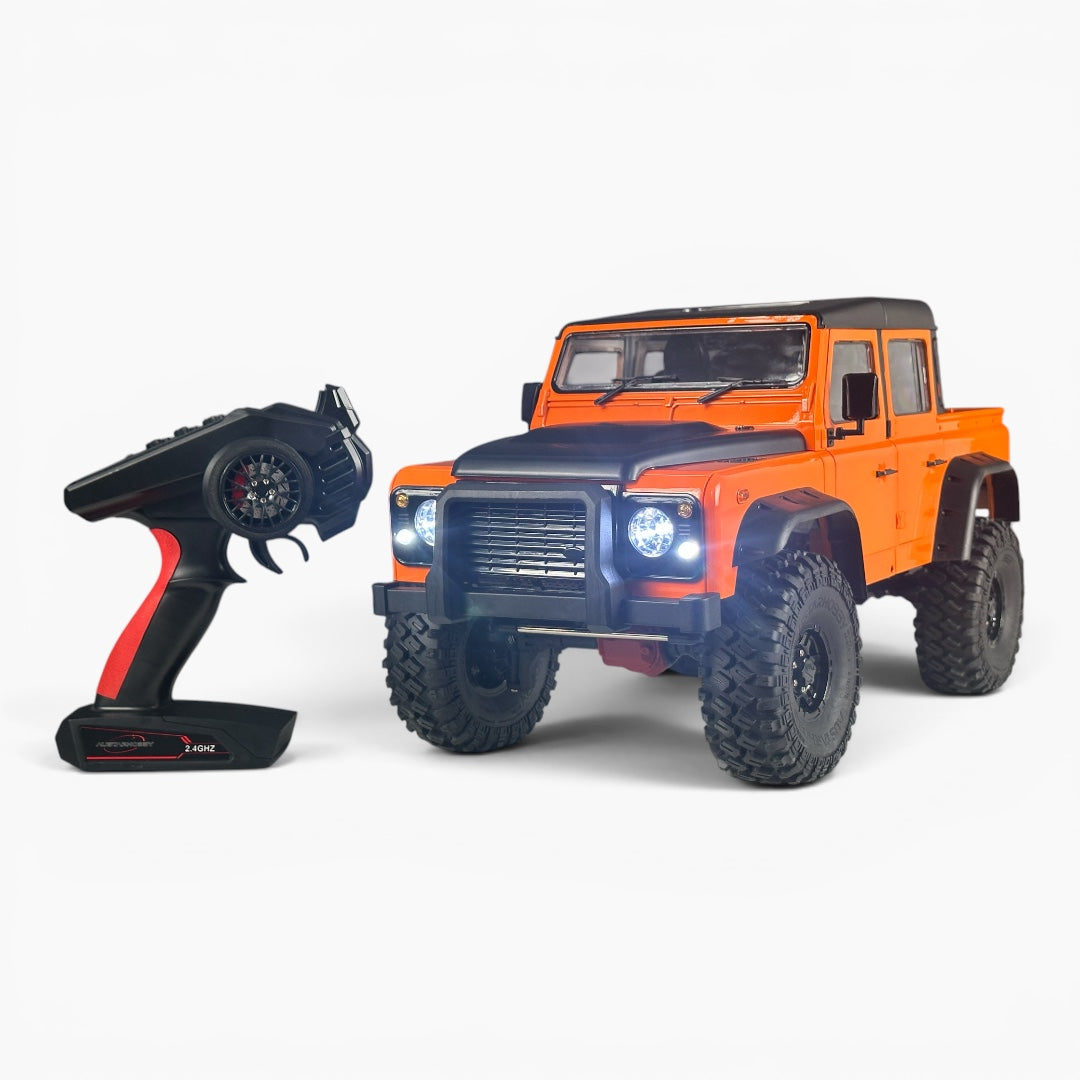 AUSTAR HOBBY Y-8802 1/10 scale 4WD Land Rover Defender D130 climbing Truck (Semi-truck) - Orange