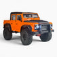 AUSTAR HOBBY Y-8802 1/10 scale 4WD Land Rover Defender D130 climbing Truck (Semi-truck) - Orange