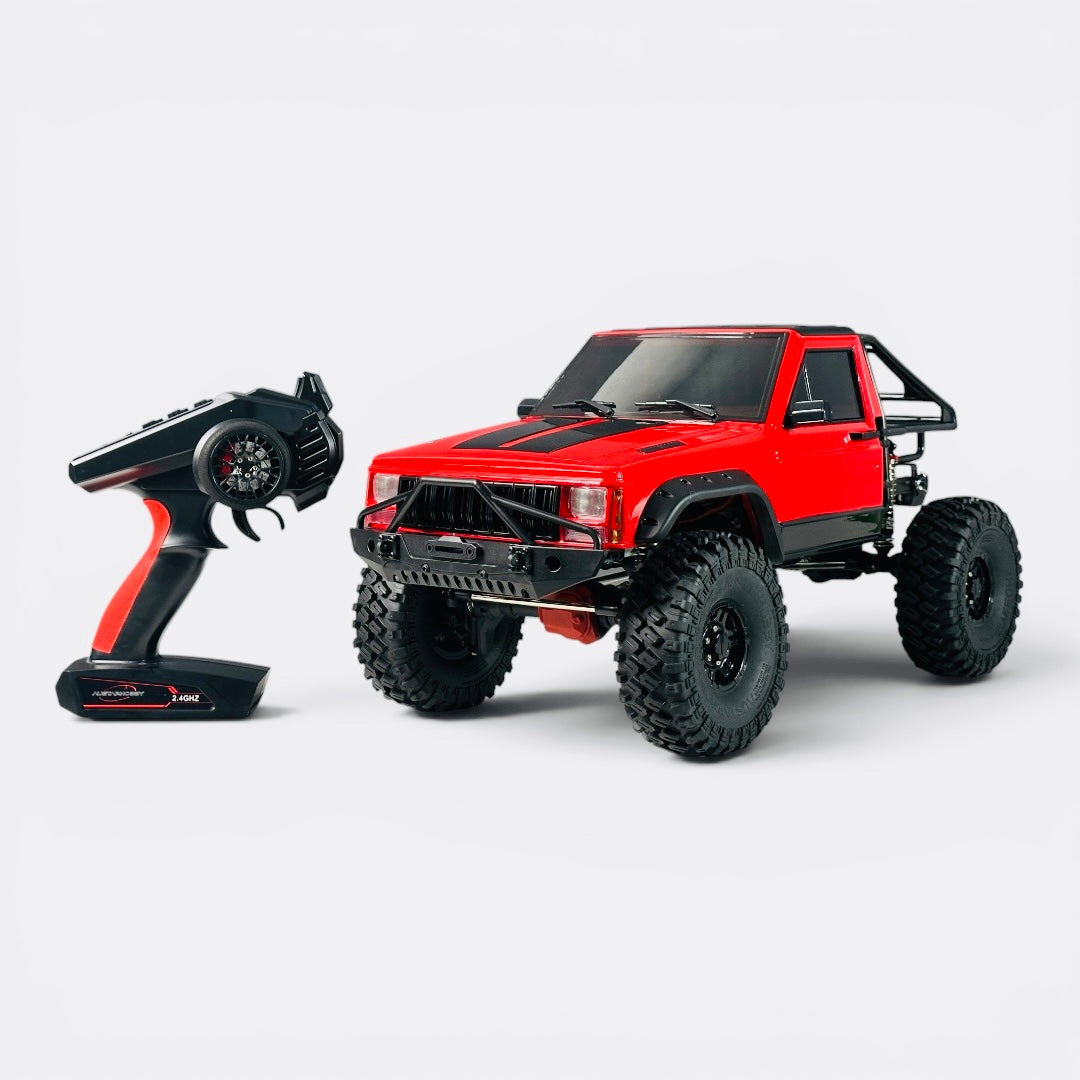 AUSTAR HOBBY YA-1003 4*4 WD Cherokee climbing vehicle(Semi-truck) - Red