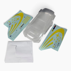 Clear Body Shell with Stickers Spare Part for RLAARLO XTS-S10 - S10-037