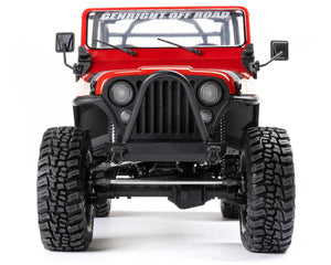 Axial 1/10 SCX10 III Jeep CJ-7 V2 4WD Brushed Rock Crawler RTR (Red) - AXI03008V2T1