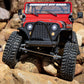 Axial 1/10 SCX10 III Jeep CJ-7 V2 4WD Brushed Rock Crawler RTR (Red) - AXI03008V2T1