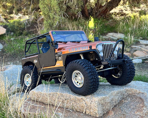 Axial 1/10 SCX10 III Jeep CJ-7 V2 4WD Brushed Rock Crawler RTR (Copper) - AXI03008V2T2