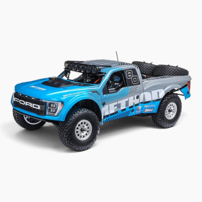 Losi 1/10 Baja Rey 2.0 Ford Raptor Method 3S 4X4 RTR Brushless Desert Truck - Blue (LOS03046)