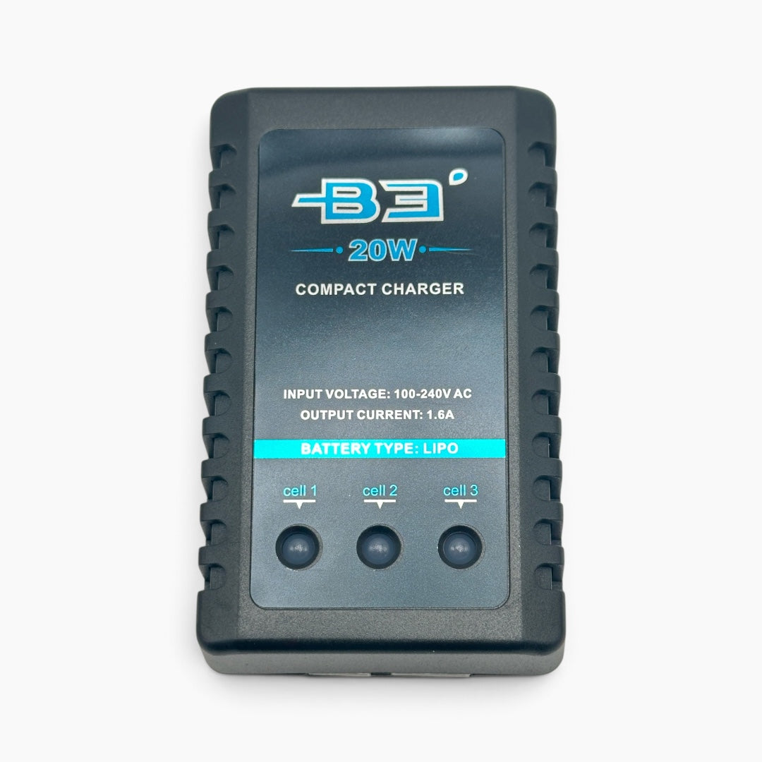 IMAX B3 20W Compact Balance Charger for 2S 3S LiPo Batteries - RC Cars & Trucks