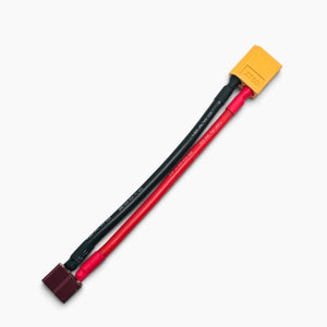 Amass XT60 Male to Deans Female T-Plug 100mm 12AWG Cable Adapter