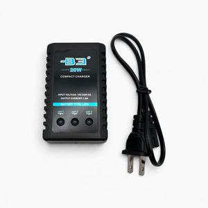 IMAX B3 20W Compact Balance Charger for 2S 3S LiPo Batteries - RC Cars & Trucks