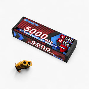 RLAARLO 4S 5000 mAh 14.8V Li-Po Battery XT60 Plug