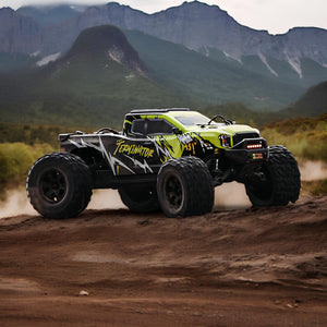 RLAARLO 1/10 Pro Scale Omni-terminator Monster Truck Metal RTR with Green Car Shell