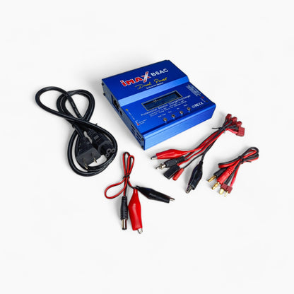 IMAX B6AC 80W Dual Power Professional Balance Charger for 2-6S Li-ion LiPo Batteries