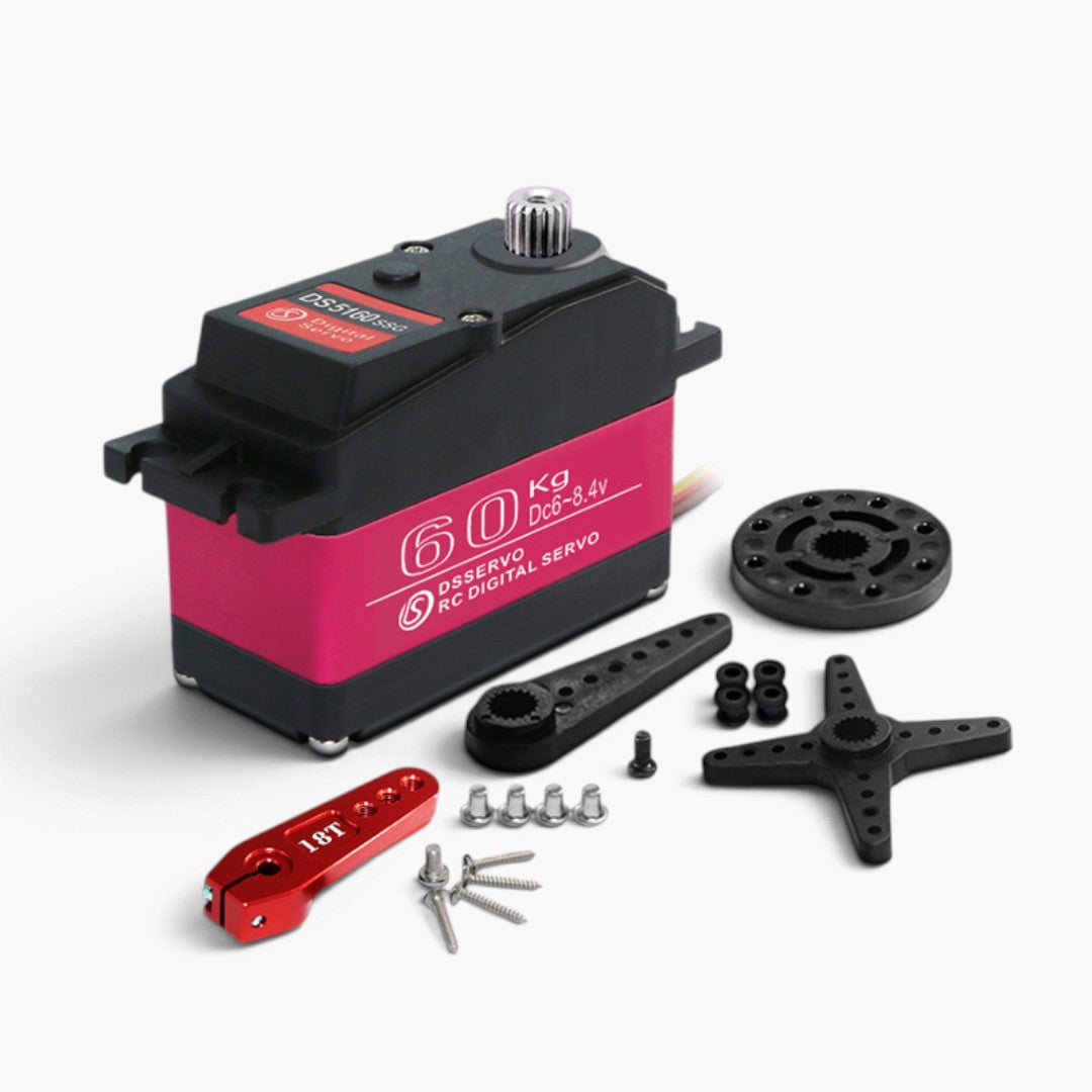 DSSERVO DS5160 60KG Waterproof Digital Servo (180°) — DS5160 60KG kit