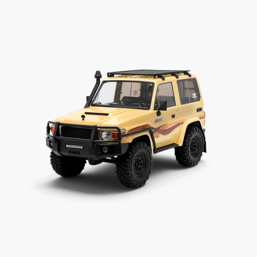 RGT EX86020 Intruder 1/10 4WD RC Crawler RTR - Beige — front left view
