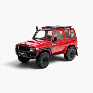 RGT EX86020 Intruder 1/10 4WD RC Crawler - Red — red front left
