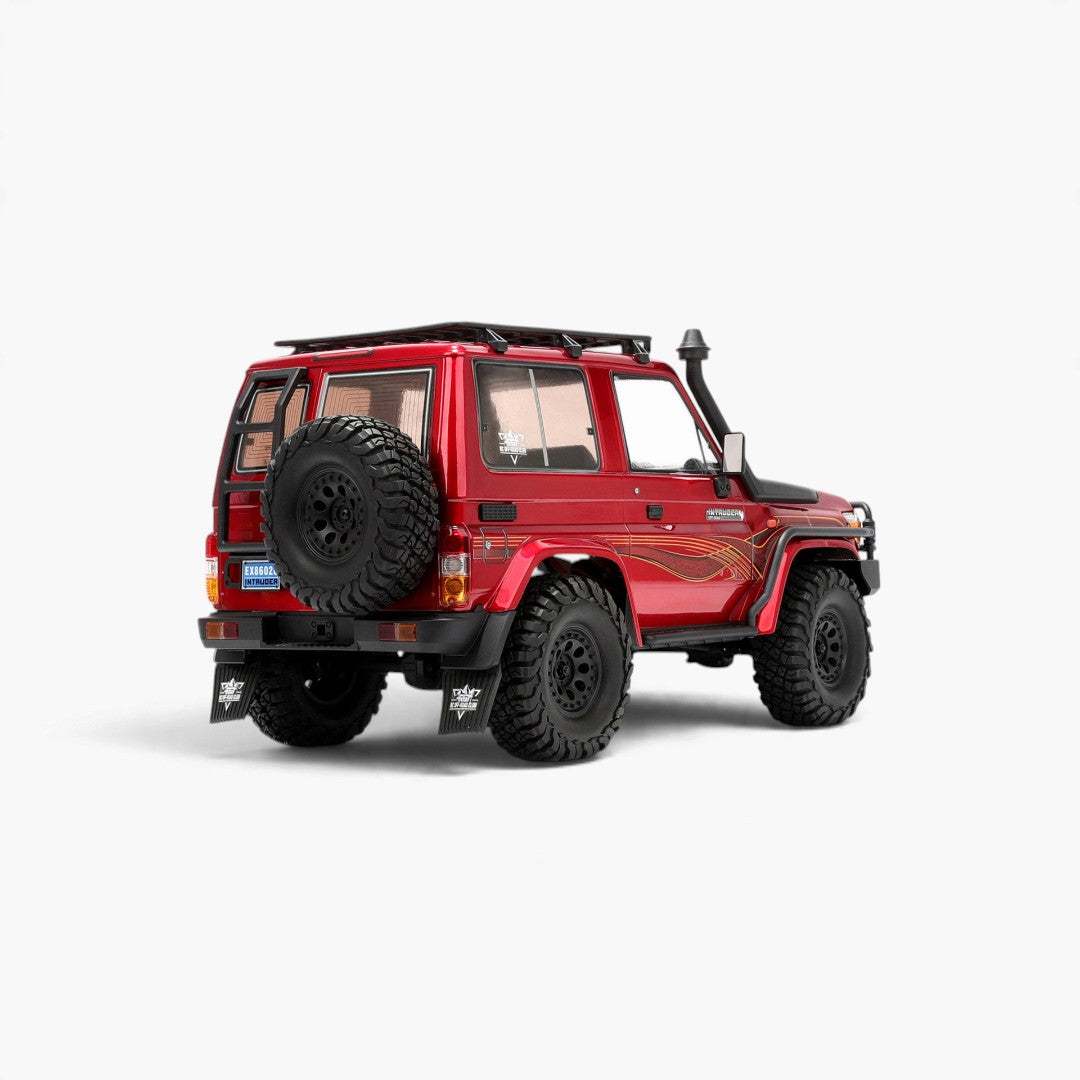 RGT EX86020 Intruder 1/10 4WD RC Crawler - Red — red rear