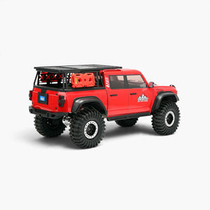 RGT Pathfinder EX86150 1/10 4WD RC Rock Crawler - Red/Green — red rear
