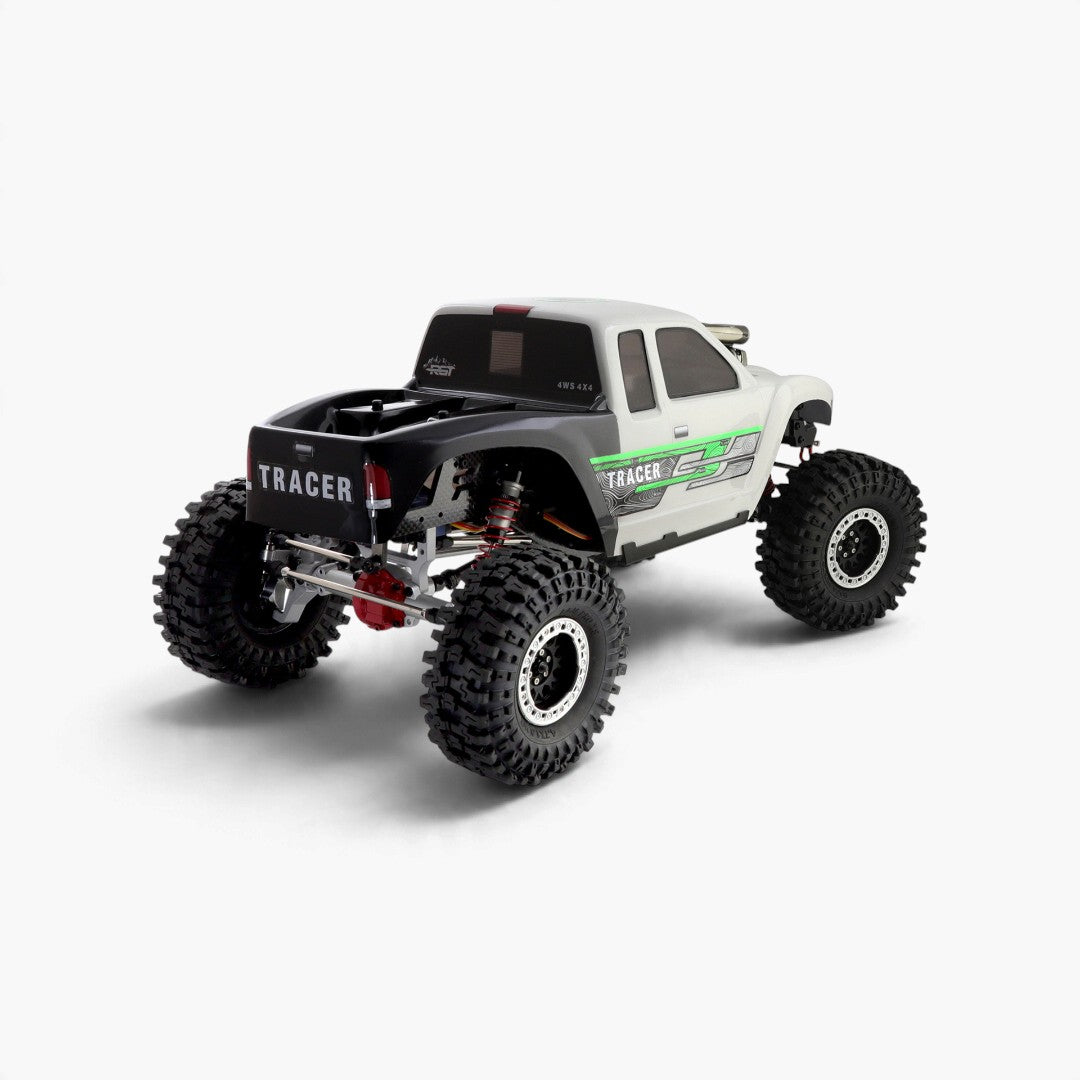 RGT EX86180 PRO 1/10 4WS Rock Crawler - White — white rear