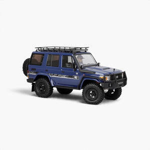 RGT EX86190 Rescuer 1/10 4WD Off-Road Crawler - Blue — blue front right