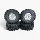 Metal Aluminum Front and Rear Axle Wheel Hub Tire Upgrade for MJX H8H