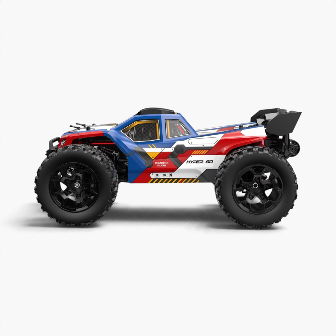 MJX Hyper Go 14212 RC truck, side view