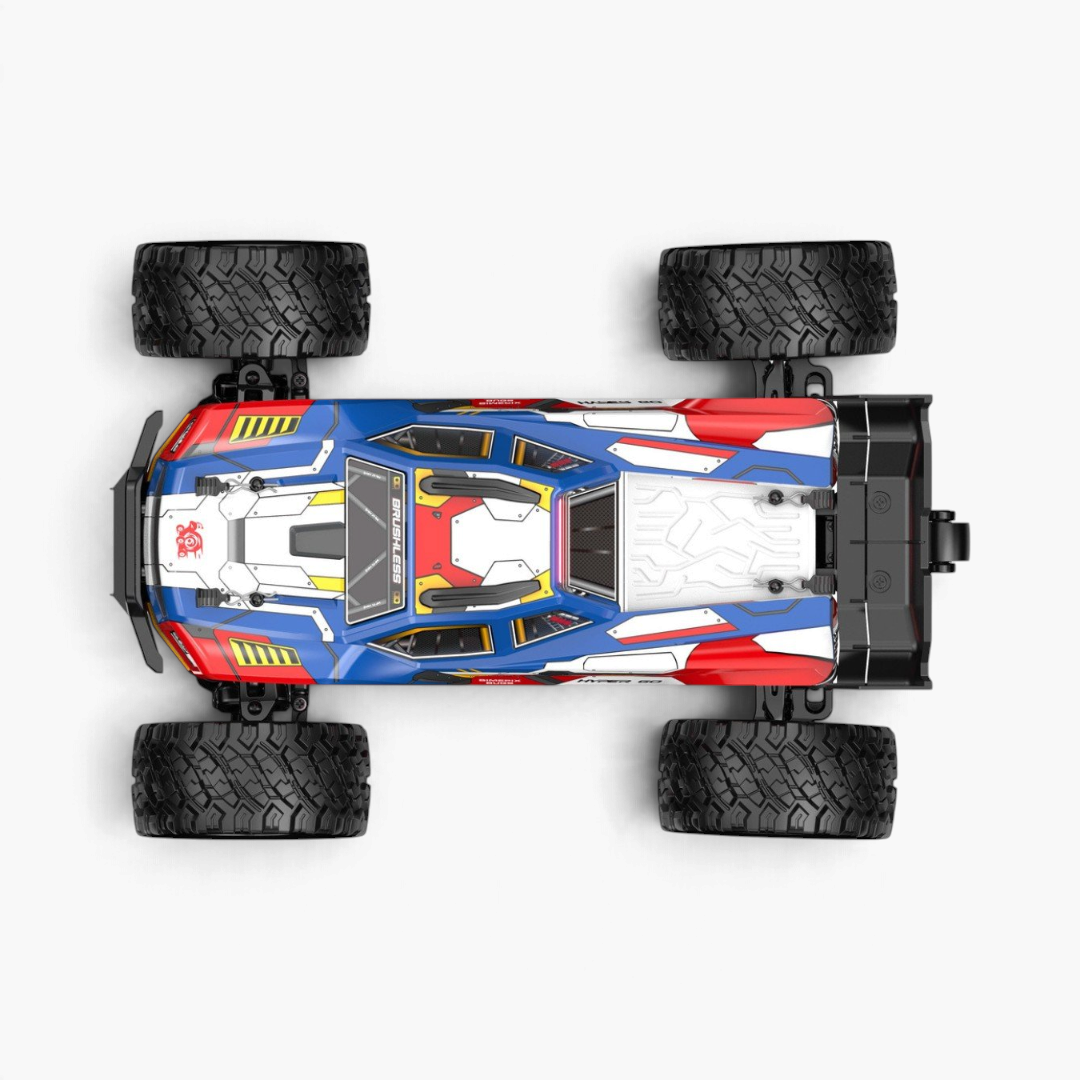 MJX Hyper Go 14212 RC truck, top view