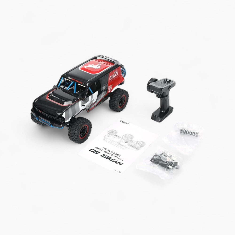 MJX Hyper Go H12P 1/12 Scale Crawler Truck Licensed Ford Bronco R