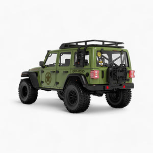 RLAARLO 1/7 MK-07 RC Crawler Brushed RTR, Green