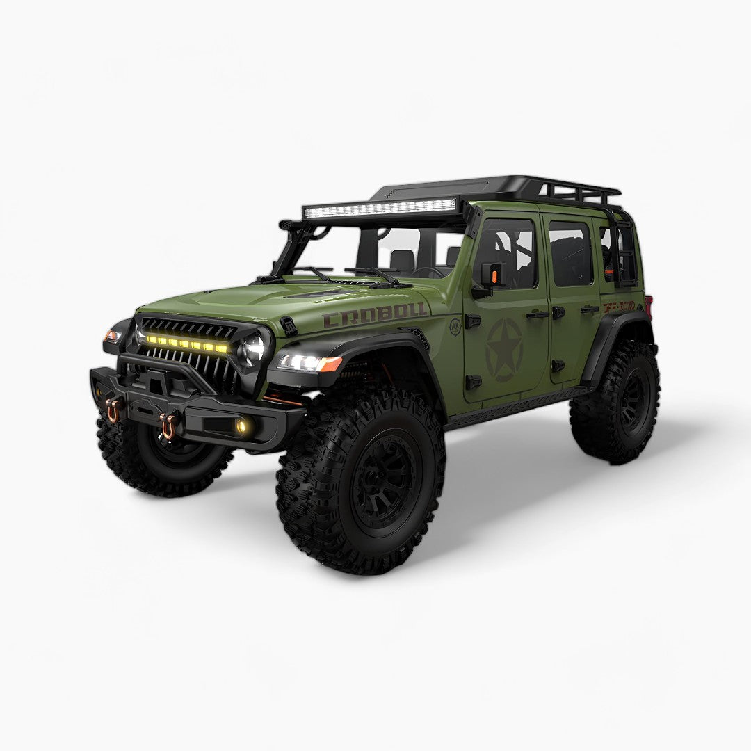 RLAARLO 1/7 MK-07 RC Crawler Brushed RTR, Green