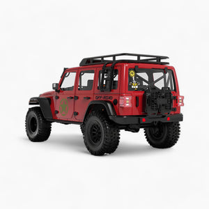 RLAARLO 1/7 MK-07 RC Crawler Brushed RTR, Red