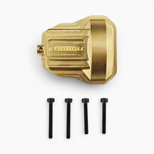 Brass Rear Axel Diff Covers Spare Part for RLAARLO MK-07 - 305