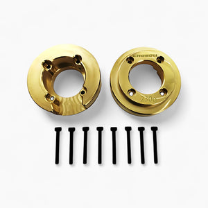 Heavy Weight Brass Outer Portal Drive Housing (Front & Rear) Upgrade for RLAARLO MK-07 - RJ062