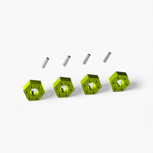 H12 Green Metals Wheel Hex Set Spare Part for RLAARLO Omni-terminator RZ001, XTS-F10 - R11173